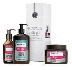 Arganicare Coffret Trio Revitalisant & Volume Boost Collag&egrave;ne
