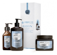 Arganicare Coffret Trio Fortifiant & R&eacute;parateur Biotine