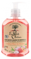 Le Petit Olivier Pur Savon Liquide de Marseille Parfum Fleur de P&ecirc;cher 300 ML