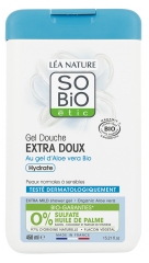 L&eacute;a Nature SO BIO &eacute;tic Gel Douche Extra Doux Gel d'Aloe Vera Biologique 450 ML