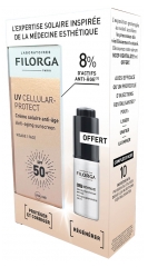 Filorga UV CELLULAR-PROTECT Cr&egrave;me Solaire Anti-&Acirc;ge SPF50+ 40 ML + NCEF - REVITALIZE S&eacute;rum 5 ML OFFERT