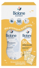 Biolane Expert Cr&egrave;me Solaire Adapt&eacute;e aux B&eacute;b&eacute;s SPF50 200 ml + Brume Rafra&icirc;chissante 150 ml