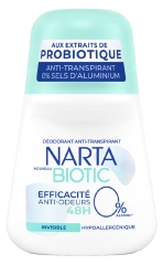 Narta Biotic D&eacute;odorant Anti-Transpirant Invisible 48 Heures 50 ML