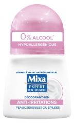 Mixa Expert Peau Sensible D&eacute;odorant Anti-Irritations 48 Heures 50 ML