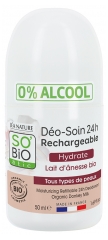 L&eacute;a Nature SO BIO &eacute;tic D&eacute;o-Soin 24H Lait d'&Acirc;nesse Roll-On Biologique 50 ML