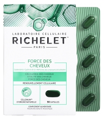 Richelet Force Des Cheveux Compl&eacute;ment Alimentaire Cheveux 90 Capsules