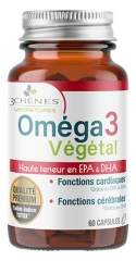 Les 3 Ch&ecirc;nes Om&eacute;ga 3 V&eacute;g&eacute;tal Compl&eacute;ment Alimentaire 60 Capsules