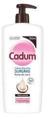 Cadum Cr&egrave;me Douche Surgras &agrave; l'Huile de Coco 750 ML