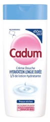 Cadum Duschcreme Mit Sheabutter & Bio-Mandelöl – Rückfettend, 450 Ml – Sanfte Pflege Für Trockene Haut