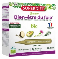 Superdiet Quatuor Digestion Bio - 20 Unidoses de 15 ml