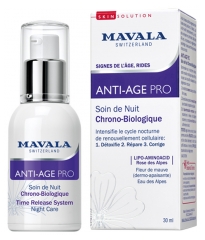 Mavala SkinSolution Anti-Age Pro Soin de Nuit Chrono-Biologique 30 ml