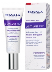 Mavala SkinSolution Anti-Age Pro Cr&egrave;me de Jour Chrono-Biologique Visage et Yeux 45 ml