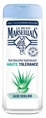 Le Petit Marseillais Gel Douche Hydratant Haute Tol&eacute;rance Aloe Vera Bio Tous Types de Peaux 400 ml