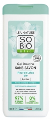 L&eacute;a Nature SO BIO &eacute;tic Gel Douche Sans Savon Fleur de Lotus Biologique 650 ML