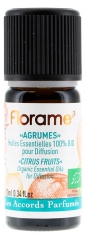 Florame Huiles Essentielles Bio Pour Diffusion Agrumes 10 ml