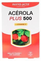 Phyto-Actif Acerola Plus 500 - 24 Cps