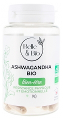 Belle & Bio Aswagandha Bien-&Ecirc;tre Bio 90 G&eacute;lules