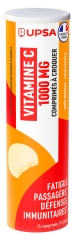 UPSA Vitamine C 1000 mg Fatigue Passag&egrave;re 15 Comprim&eacute;s &agrave; Croquer