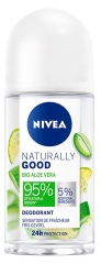 Nivea Naturally Good Protection 24H &agrave; l'Aloe Vera Bio D&eacute;odorant Roll-On 50 ml