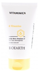 Bioearth 6 Vitamins Gel Nettoyant Visage 150 ML
