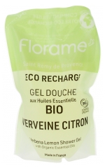 Florame Gel Douche Verveine Citron Rechargeable Bio Eco Recharge 700 ML