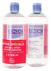 Eau Thermale Jonzac Sublimactive Eau Micellaire Anti-&Acirc;ge Haute Tol&eacute;rance Lot de 2 x 500 ml Offre Sp&eacute;ciale