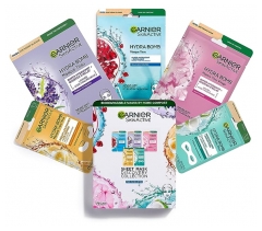 Garnier SkinActive Coffret Collection de 5 Masques en Tissus 