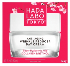Hada Labo Tokyo Cr&egrave;me Anti-&Acirc;ge R&eacute;duction des Rides Jour 50 ml