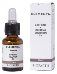 Bioearth Elementa Solution Caf&eacute;ine + Ginseng 3% 15 ml