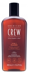 American Crew American Crew 3-en-1 Shampooing Apr&egrave;s Shampooing & Gel Douche Pour Cheveux et Corps (450Ml) Revitalisant Hydratant et Apaisant.