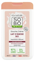 L&eacute;a Nature SO BIO &eacute;tic Douche Cr&egrave;me Lait d'&Acirc;nesse Biologique 450 ML