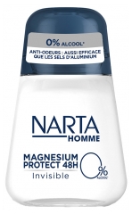 Narta Homme Magn&eacute;sium Protect 48 Heures D&eacute;odorant Invisible 50 ML
