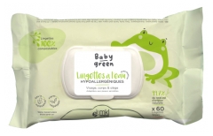 MKL Green Nature Baby Green Lingettes Bio 60 Lingettes
