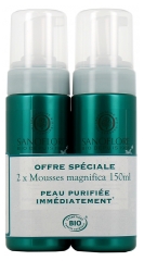 Sanoflore Magnifica Mousse Nettoyante Purifiante Bio Lot 2 x 150 ml