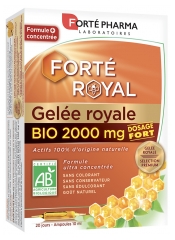 Gel&eacute;e Royale Bio 2000 mg - 20 Ampoules