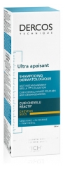 Vichy Dercos Ultra Apaisant Shampoing Cuir Chevelu R&eacute;actif Cheveux Secs 200 ml