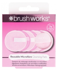 Brushworks Tampons de Nettoyage R&eacute;utilisables 7 Unit&eacute;s