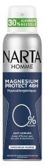 Narta Homme Magn&eacute;sium Protect 48 Heures D&eacute;odorant Hypoallerg&eacute;nique Spray 150 ML