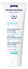 Isispharma Sensylia 24H Cr&egrave;me Hydratante Fortifiante Peaux Sensibles Normales &agrave; S&egrave;ches 40 ml