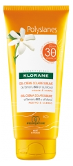 Klorane Solaire - Gel-Cr&egrave;me Solaire Sublime Haute Protection Spf30 au Tamanu Bio et Mono&iuml; - Visage et Corps 200 ml