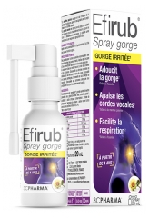 3C Pharma Efirub Spray Gorge 20 ml