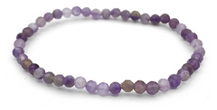 Natura Square Bracelet Facettes Am&eacute;thyste 1 Pi&egrave;ce