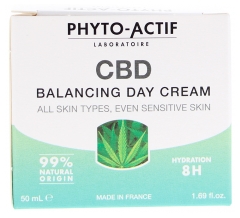 Phyto-Actif CBD Soin Jour &Eacute;quilibrant Tous Types de 50 ml