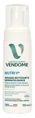 Laboratoires Vend&ocirc;me Nutri V+ Mousse Nettoyante Dermatologique Peaux S&egrave;ches &agrave; Tr&egrave;s S&egrave;ches150 ml
