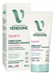 Laboratoires Vend&ocirc;me Calm V+ Cr&egrave;me Visage Hydratante Apaisante Peaux Sensibles 30 ml