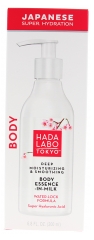 Hada Labo Tokyo Body Essence-Lait Corporelle Lissage & Hydratation en Profondeur 200 ml