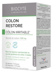 Biocyte Longevity Colon Restore - C&ocirc;lon Irritable - 30 G&eacute;lules