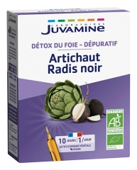 Juvamine Radis Noir Artichaut 10 Unit&eacute;s