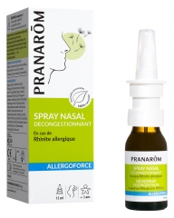 Pranar&ocirc;m Allergoforce Spray Nasal D&eacute;congestionnant dm Aux Huiles Essentielles Biologiques 15 ml