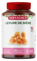 Superdiet Levure de Bi&egrave;re 125 G&eacute;lules